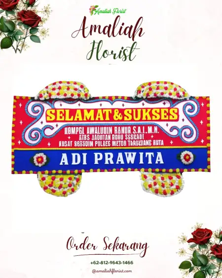 Papan Bunga Ucapan Selamat Cigombong